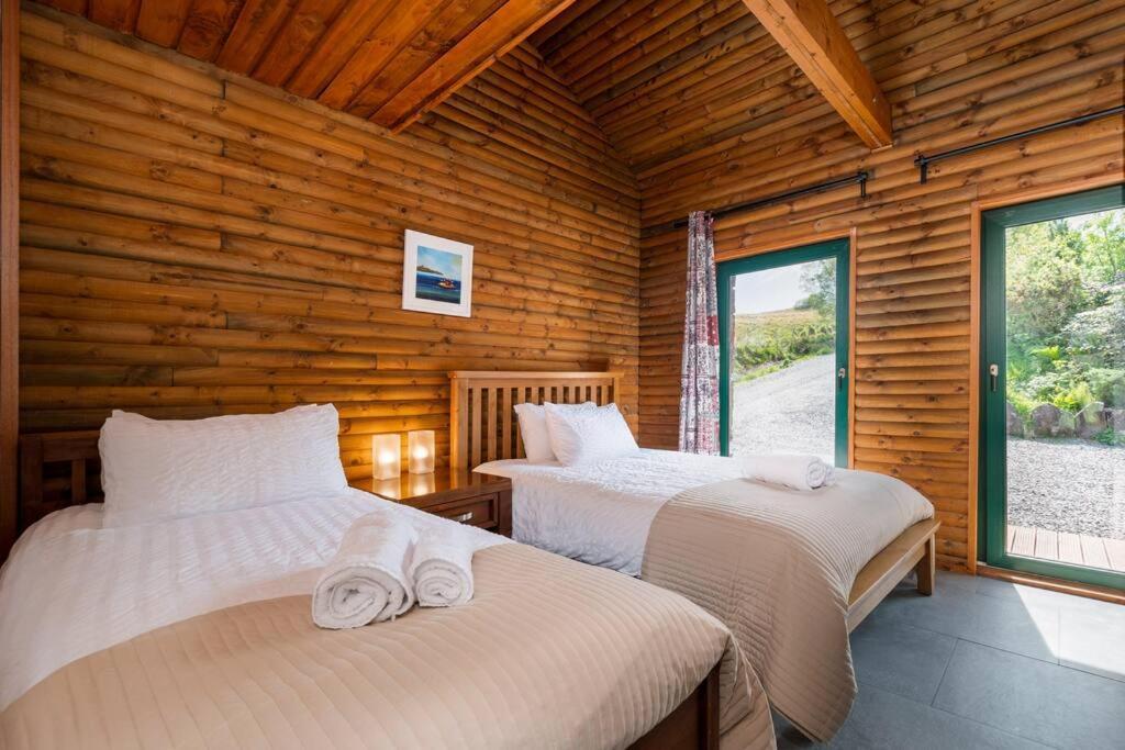 Heather Lodge With Sea And Mountain Views Leenaun Zewnętrze zdjęcie